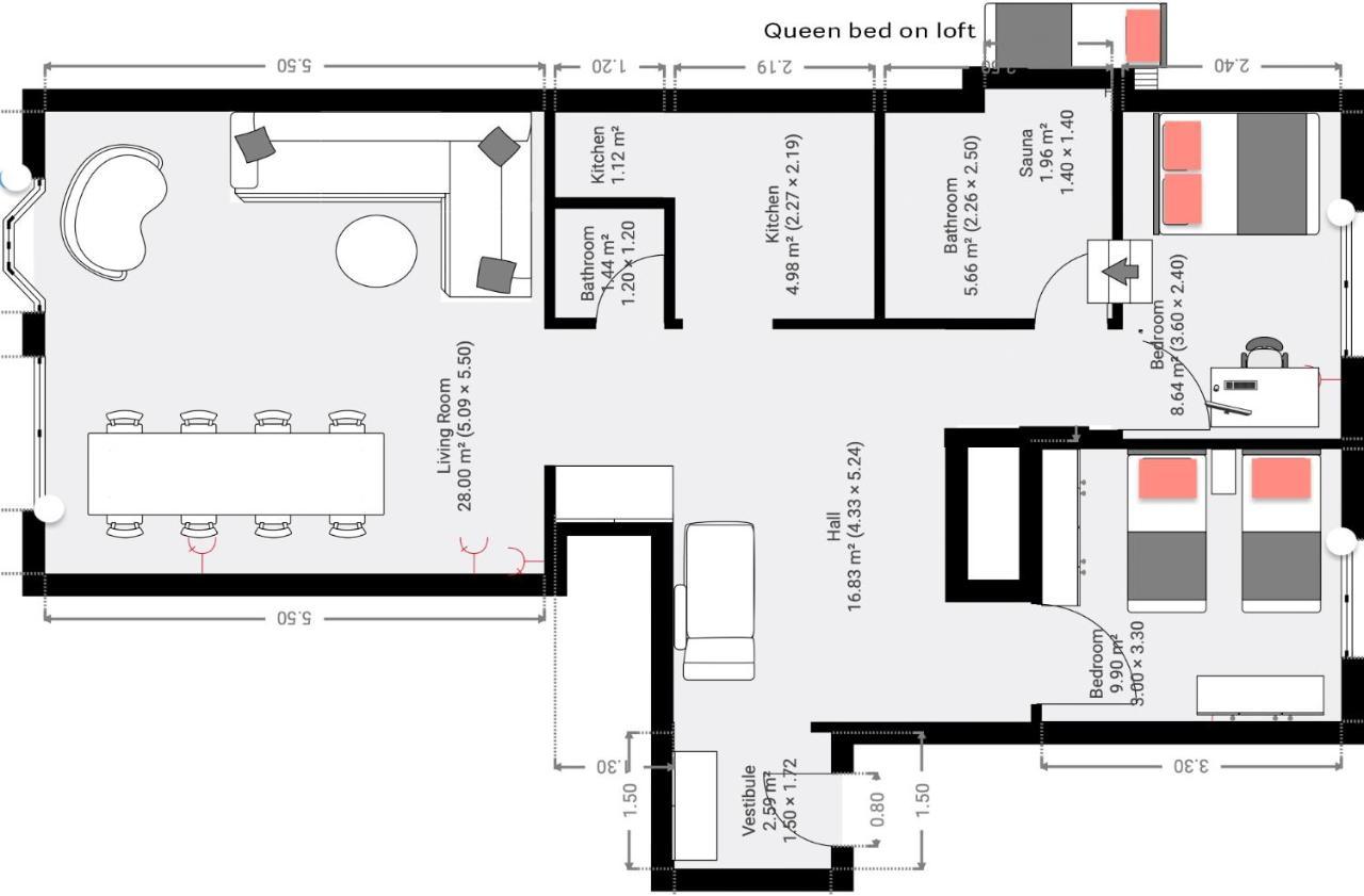 Luxury Design Gem In City Center With Sauna And Workspace Helsinki Luaran gambar