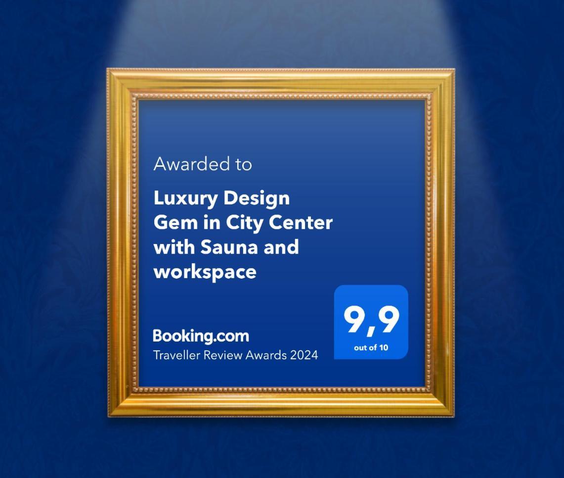 Luxury Design Gem In City Center With Sauna And Workspace Helsinki Luaran gambar